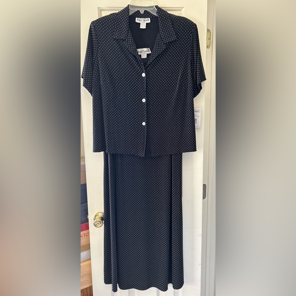 NEW Sleeveless Dress with Accent Jacket